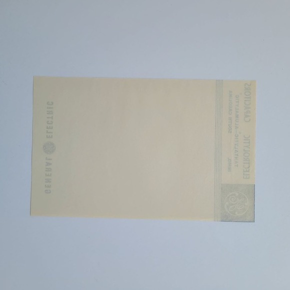 5/$12 - 1 Stationery Paper Ephemera GE General Electric Irmo SC Plant 1 Sheet - Picture 3 of 7
